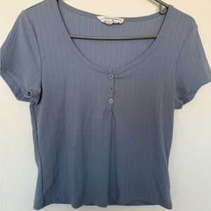 Hippie Rose Ribbed Top